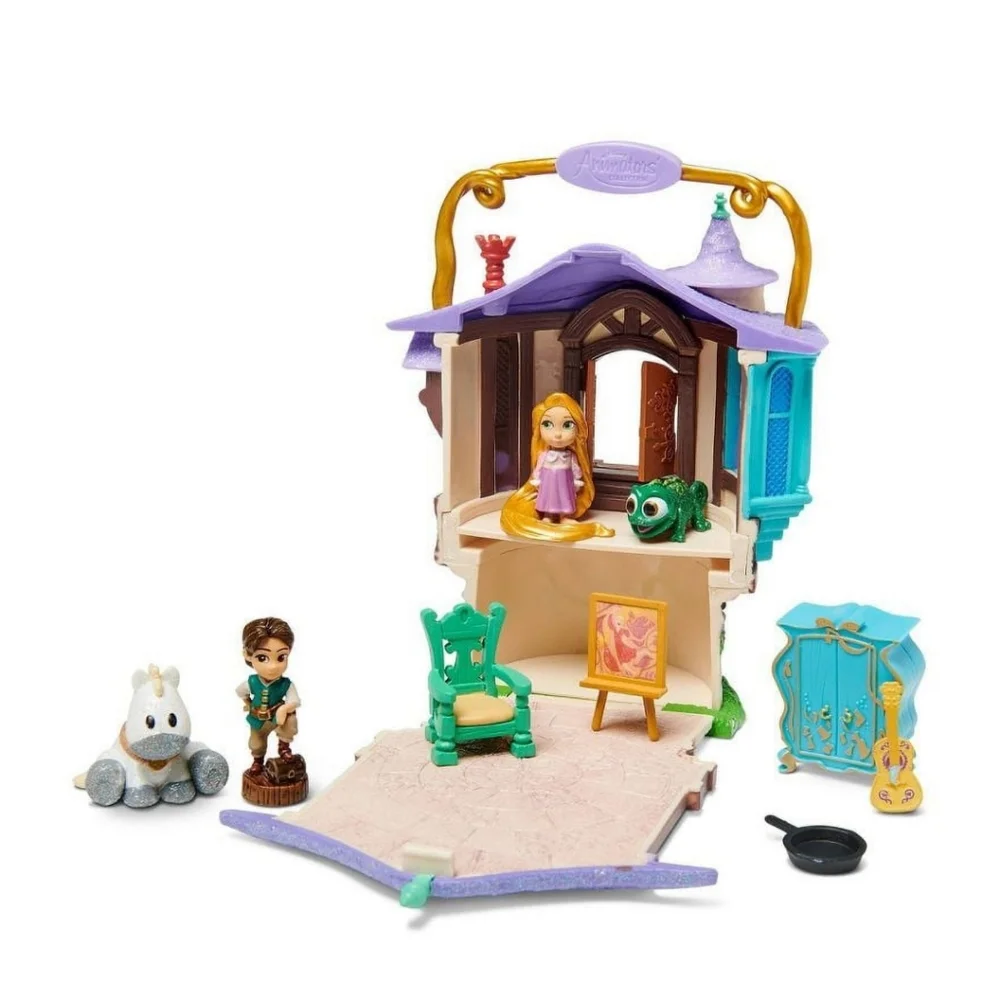 Rapunzel Tower Playset Disney Animators' Collection Littles Playset Princess NWT